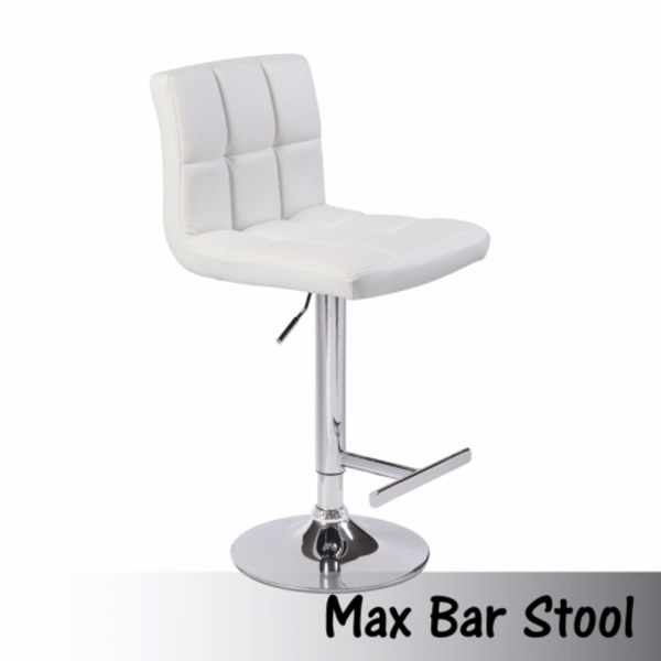 Buy Max Chrome Base Office Cafe Bar Stool Set BDO Furniture